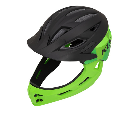 Kask rowerowy SPROUT black-green XS (47-52 cm)