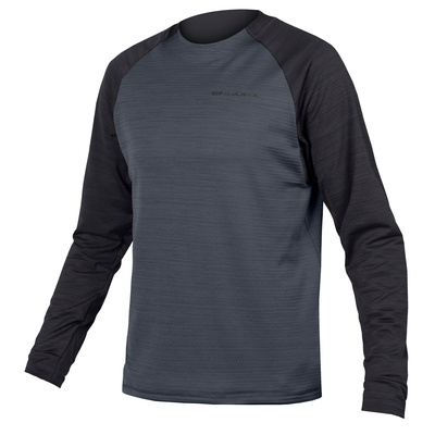 Koszulka Endura Single track Fleece, BK, 2XL