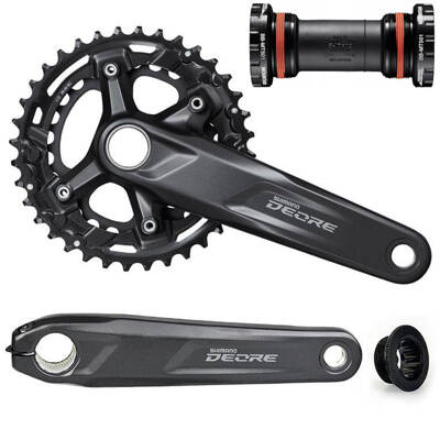 Mechanizm korbowy 11rz czar SHIMANO Deore FC-M5100-2 170mm 36x26T + wkład MT501