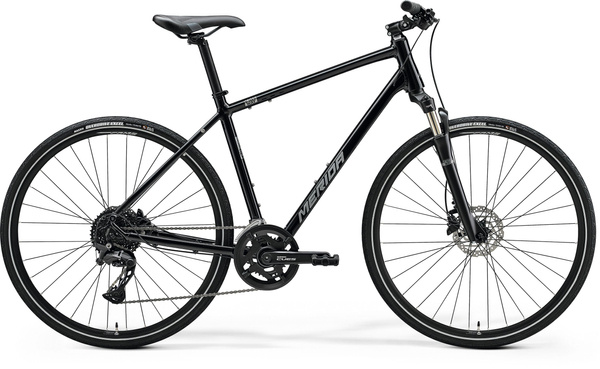 Merida Crossway 300 L(55) glossy black (silver) rower