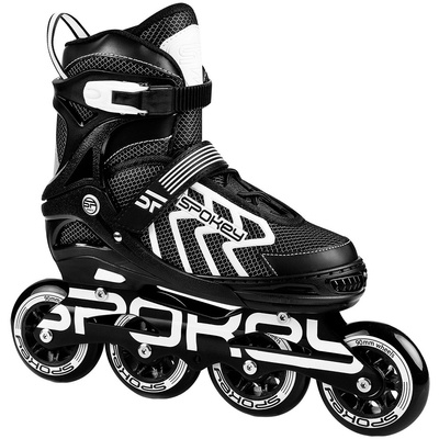 Rolki SPOKEY 31-34 Bk/WH Khan