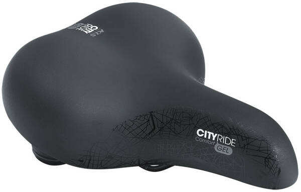 Siodło rowerowe Kellys CITYRIDE 017 GEL black