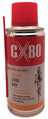 Smar suchy do łańucha CX80 BIKE Chain Lube DRY  150ml