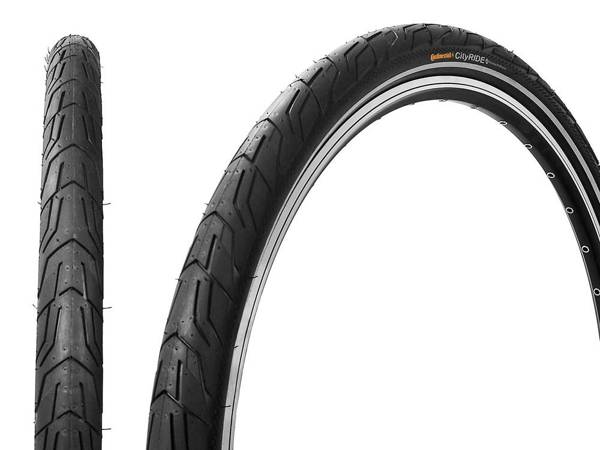 Opona 28x1,75 Ride City czarna Reflex 1025g