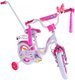 Rower dziecięcy 12 Lilly Fuzlu white/pink