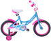 Rower dziecięcy 14 LECCE Girl niebiesko-różowy
