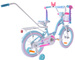 Rower dziecięcy 16 Fuzlu Lilly  blue/pink/sky blue 